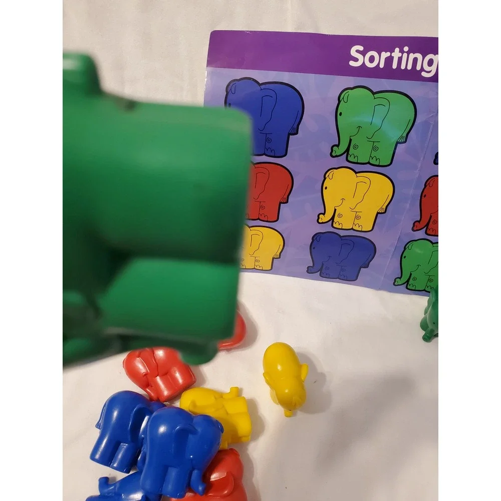 Lakeshore Learning Elephant Sorting by Color Toy Set Educational Kids Activity